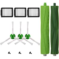 AplusTech Kit Recambios Repuestos y Accesorios Filtro- Cepillo Lateral y Rodillos Compatible con Aspiradora iRobot…